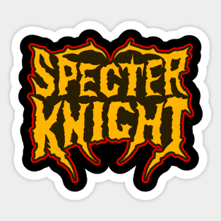 Specter Knight - Death Metal Sticker